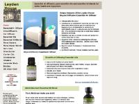 Essential oil diffusers and aromatherapy products from Leyden House Essential oil diffusers and aromatherapy products from Leyden House
