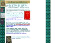 St. Bonaventure Publications, publishers of Catholic Classics St. Bonaventure Publications, publishers of Catholic Classics