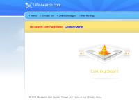 Life-search.com - Under Construction