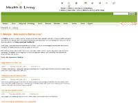 Health, living and lifestyle blogs and articles Health, living and lifestyle blogs and articles