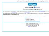 lifescienceadvertising.com CompareNetworks, Biocompare.com, Labcompare.com lifescienceadvertising.com CompareNetworks, Biocompare.com, Labcompare.com