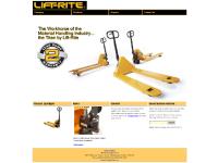 liftrite.com liftrite; lift-rite; liftritetrucks; pallet trucks; pallet jacks; hand pallet trucks; stacker, material handling;