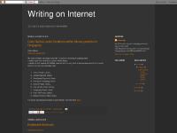 Writing on Internet