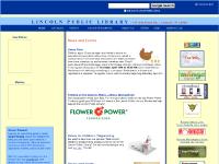 Lincoln Public Library - Home Page