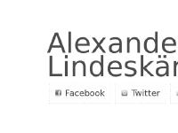 alexander lindeskär alexander lindeskär