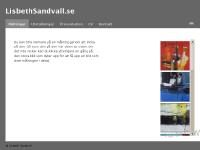 Lisbeth Sandvall, Konstnär Lisbeth Sandvall, Konstnär