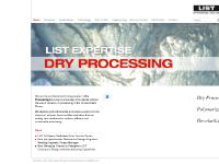  Competence, Info Center, Dry Processing, Polymerization