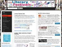 Literary Festival Central. Dates, details, directions 150+ events. England, Ireland, Scotland, Wales, International. Authors, books, program.