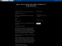 littlemel2 - [My] [Fav] Quotes frm Jeanette Winterson