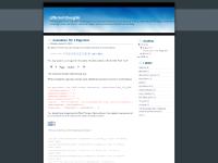 Little tech thoughts