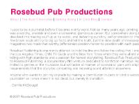 Rosebud Pub Publications Rosebud Pub Publications