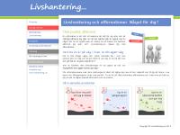 livshantering.se Startsida, Affirmationer, Livshantering