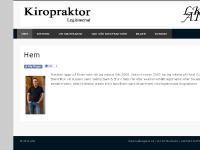 LKAI: Legitimerad kiropraktor Andreas Ivert LKAI: Legitimerad kiropraktor Andreas Ivert