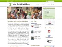 lmdc.edu.pk Campus Life, Faculty / Staff, Admissions