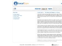 local-gyms.co.uk Gyms, exercising facilities, fitness classes