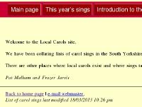 Local Carols
