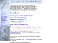 Your Local Christian Event Calendar