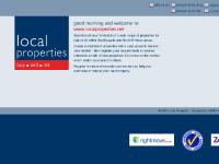 Local Properties : Welcome Page Local Properties : Welcome Page