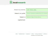 localresearch.com Neighborhoods, Guides