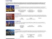 Trips, Cheap Trips, Las Vegas Trips, Seattle Trips, Los Angeles Trips, Vancouver Trips - Local Trips