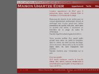 Location appartement meublé de vacances - Hendaye - Uhartze Eder Location appartement meublé de vacances - Hendaye - Uhartze Eder