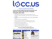 locc - Check In on Facebook, Foursquare, and Twitter with locc.us locc - Check In on Facebook, Foursquare, and Twitter with locc.us