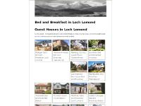 Bed and Breakfast Loch Lomond. Accomodation Loch Lomond