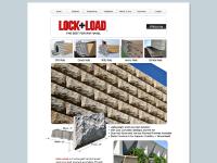 lock-load.com retaining walls, retaining wall, earth retention lock-load.com retaining walls, retaining wall, earth retention