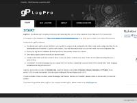 LogPro - Professional Chartbuilder - Start