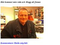 Här kommer min sida och blogg att finnas