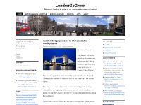 LondonGoGreen | Because London is good to us, we must be good to London LondonGoGreen | Because London is good to us, we must be good to London
