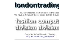 London Trading Index Page London Trading Index Page