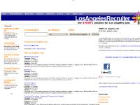 Los Angeles jobs. Los Angeles California job search | LosAngelesRecruiter.com