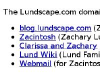 liten lundscape.com skärmbild