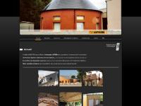 lutsen.fr Couverture 58, ossature bois Chateau Chinon, ossature bois Nevers