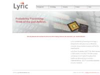 Lyric Semiconductor Probability Processing
