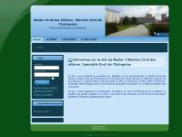 Site du Master 2 Droit de l\'Entreprise