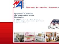 MA Matériels installation et création de laboratoires boulangerie, patisserie, chocolaterie, glacerie, boucherie, charcuterie, traiteur, restauration ….