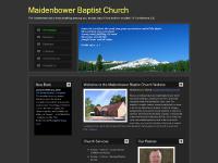 Maidenbower Baptist Church Website