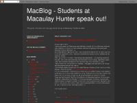 MacBlog - Students at Macaulay Hunter speak out!