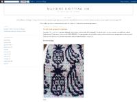 machineknitting101.blogspot.com Double bed jacquard variations, 12:32, double bed machineknitting101.blogspot.com Double bed jacquard variations, 12:32, double bed