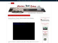 Machine Knit Today|Machine Knitting|Knitting Machine Instructions — Machine Machine Knit Today|Machine Knitting|Knitting Machine Instructions — Machine