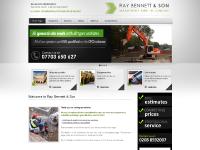 Ray Bennet & Son | plant hire London, digger hire london, jcb hire london,