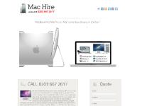 machire.co.uk Hire London, Mac Computer Hire London