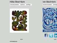 macintyre-art.com Hilke MacIntyre, linocuts/woodcuts, ceramics