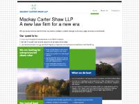 Mackay Carter Shaw Mackay Carter Shaw