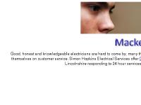 mackenzie-johnson.co.uk CCTV Lincolnshire, Electricians Grantham