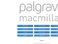 Palgrave Macmillan - academic publisher serving learning and scholarship in higher Palgrave Macmillan - academic publisher serving learning and scholarship in higher