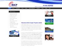 M A C Projects Ltd | Mechanical Installations | Electrical Installations | Security