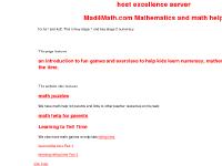 liten mad4maths.com skärmbild liten mad4maths.com skärmbild